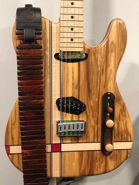 Rosewood Solano Guitar Strap