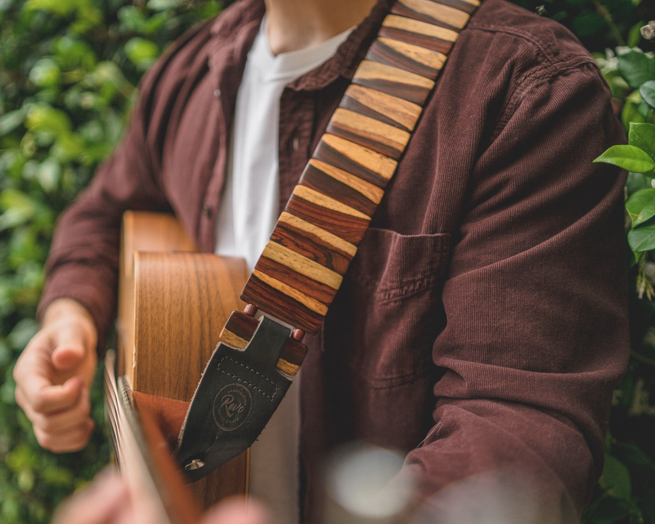 Cocobolo Revo Guitar Strap