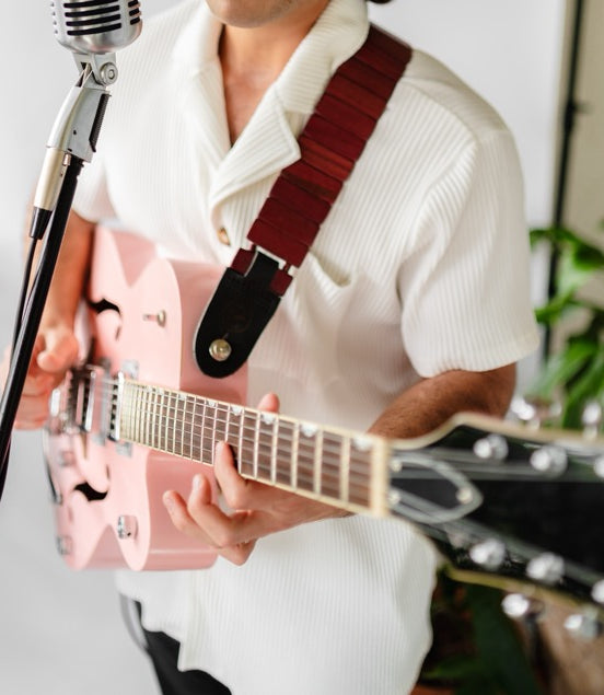 Purple Heart Revo Guitar Strap