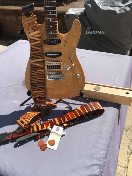 Tigerwood Gordo Guitar Strap