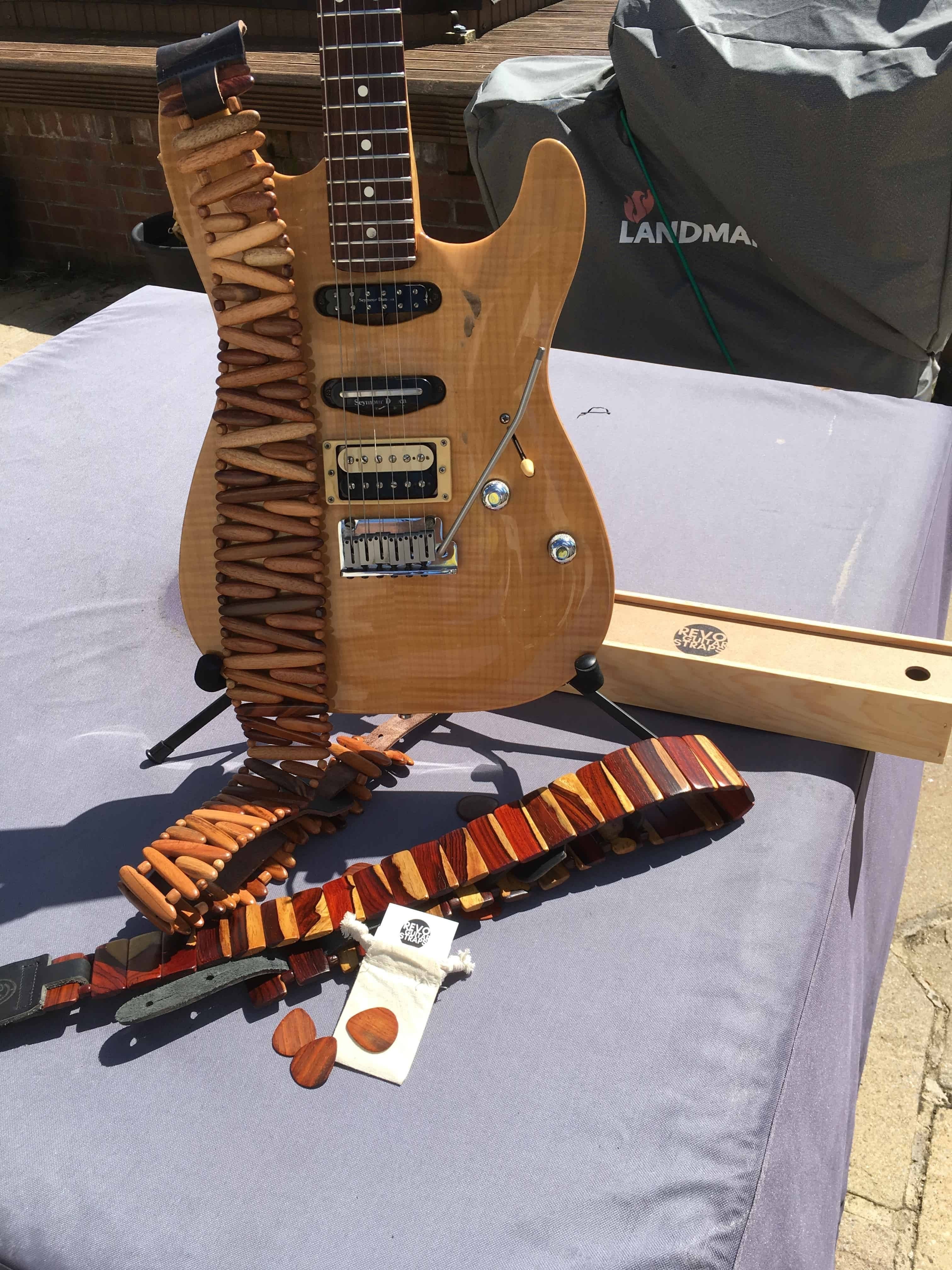 Tigerwood Gordo Guitar Strap