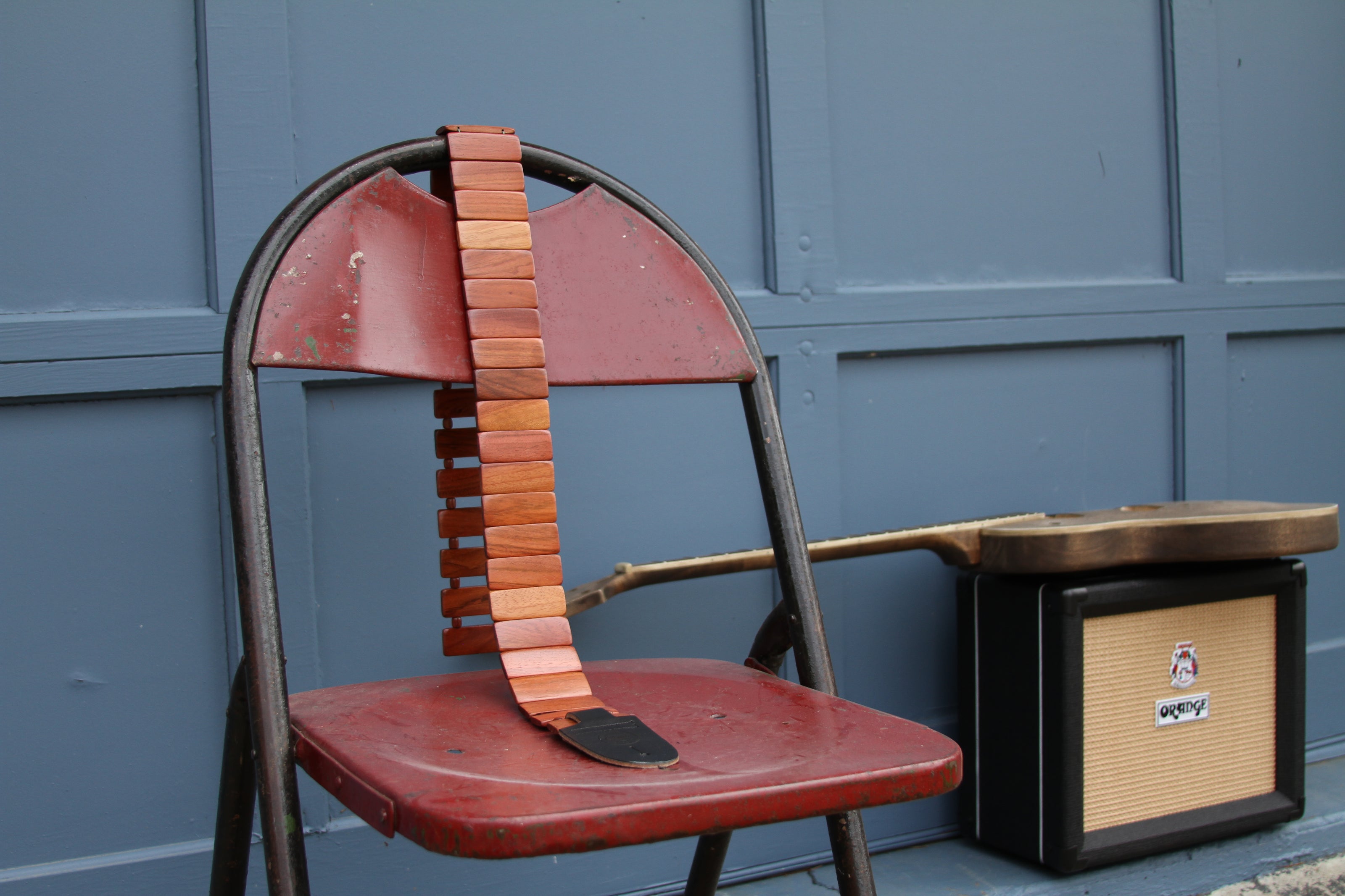 Mahogany Revo Guitar Strap