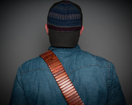Mahogany Solano Guitar Strap
