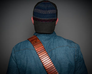 Mahogany Solano Guitar Strap