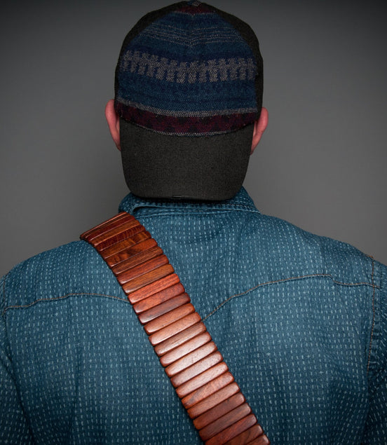 Mahogany Solano Guitar Strap