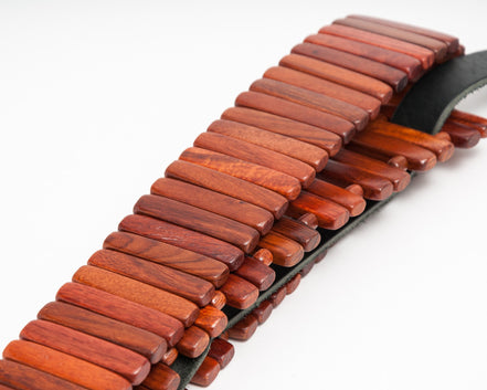 Mahogany Solano Guitar Strap
