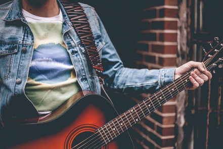 Rosewood Gordo Guitar Strap