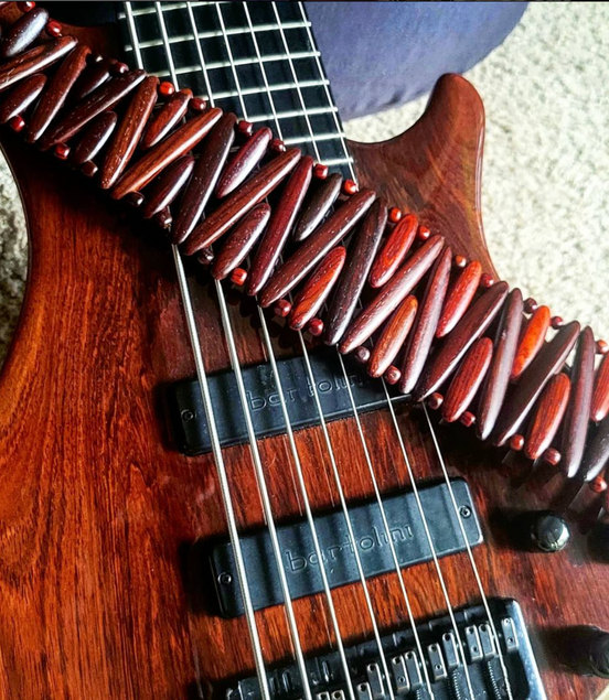 Rosewood Gordo Guitar Strap