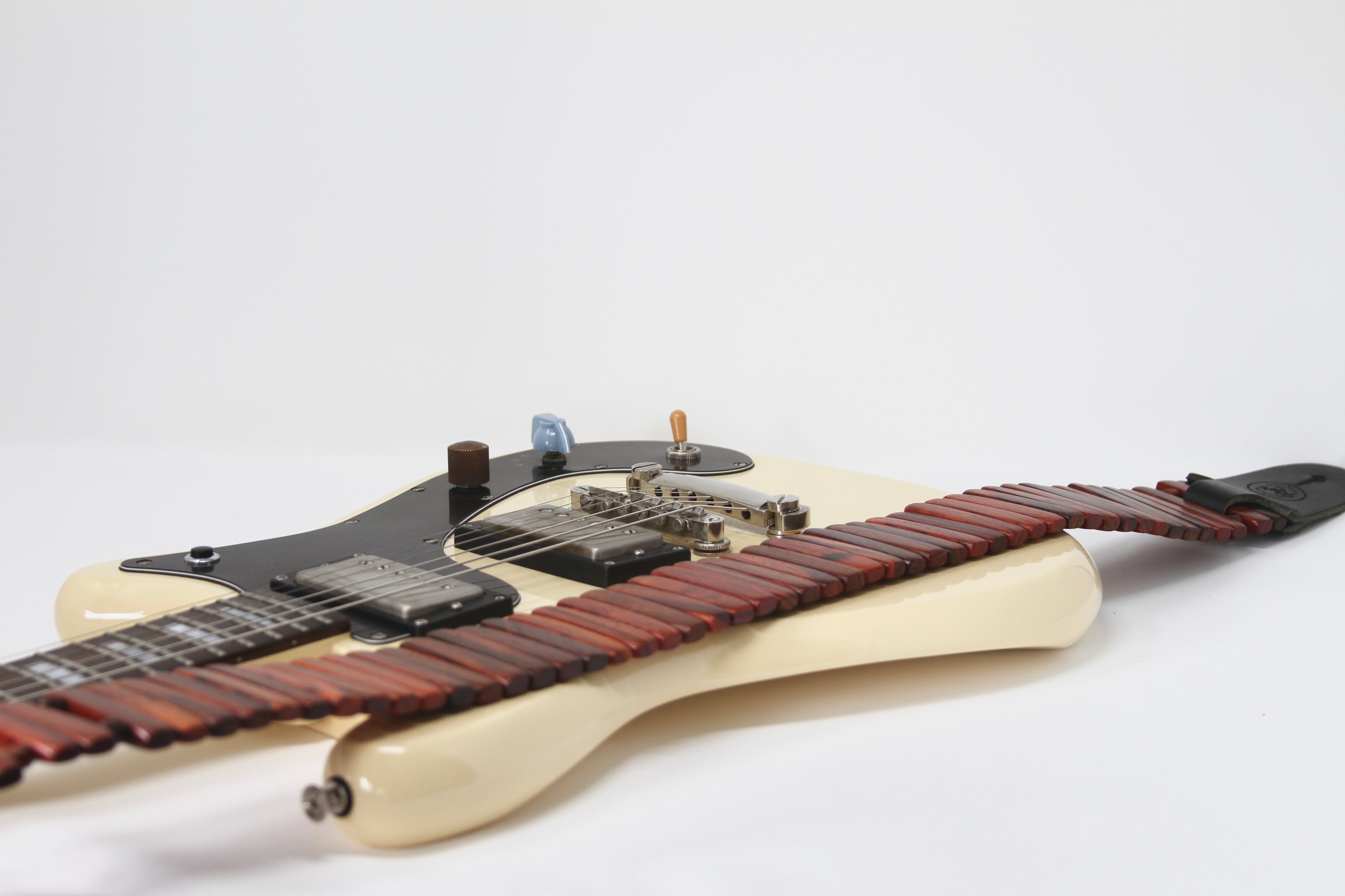 Mahogany Solano Guitar Strap