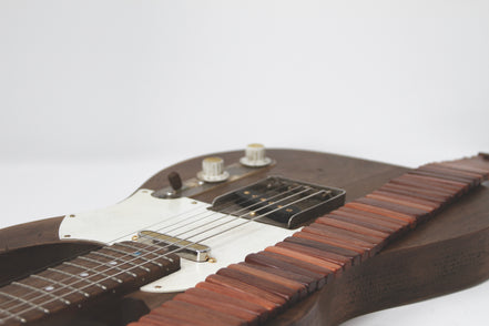 Mahogany Solano Guitar Strap