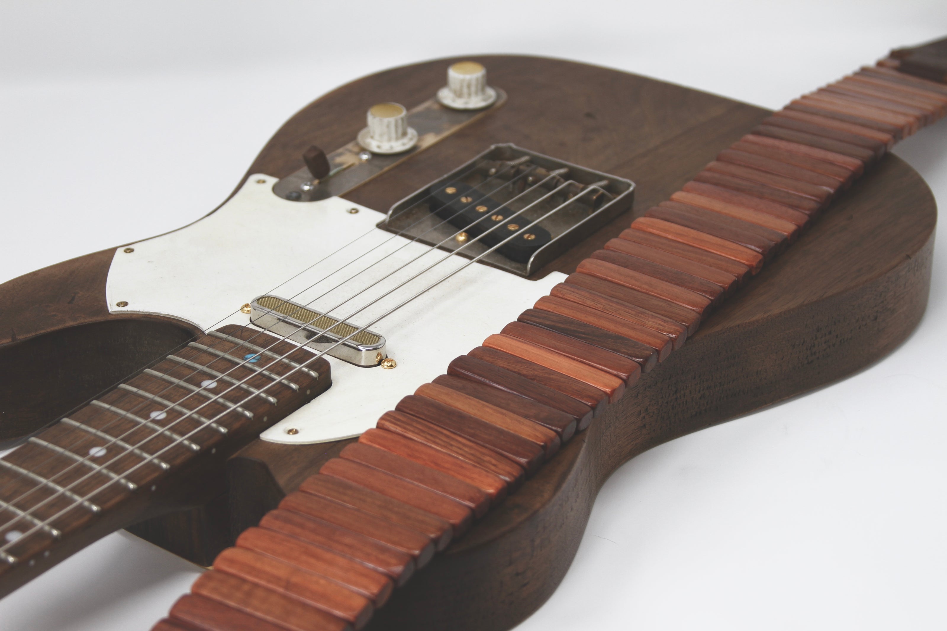 Mahogany Solano Guitar Strap