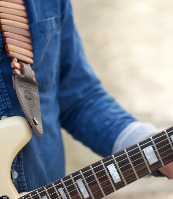 Tigerwood Solano Guitar Strap