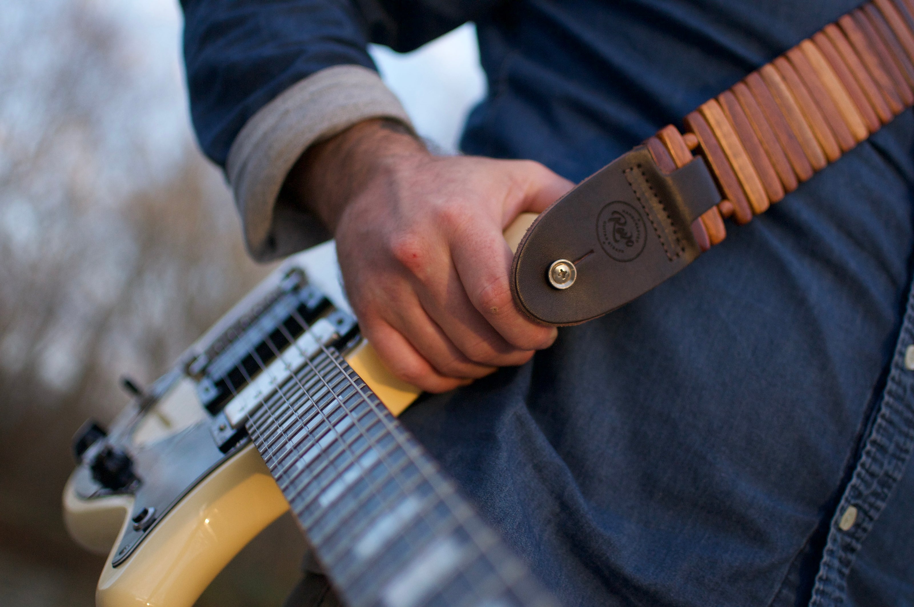 Tigerwood Solano Guitar Strap