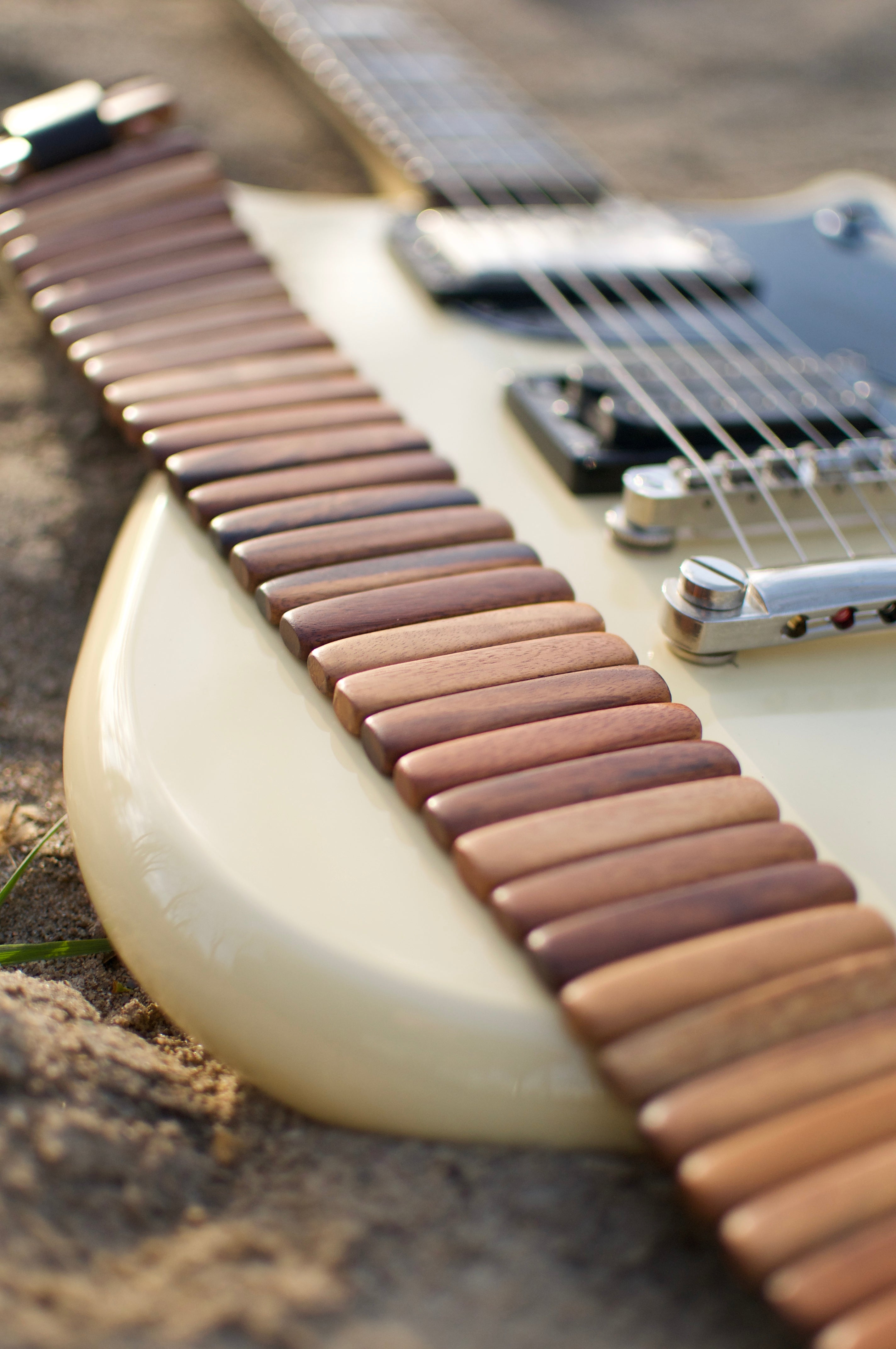 Tigerwood Solano Guitar Strap