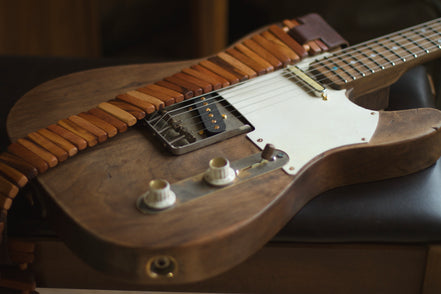 Tigerwood Solano Guitar Strap