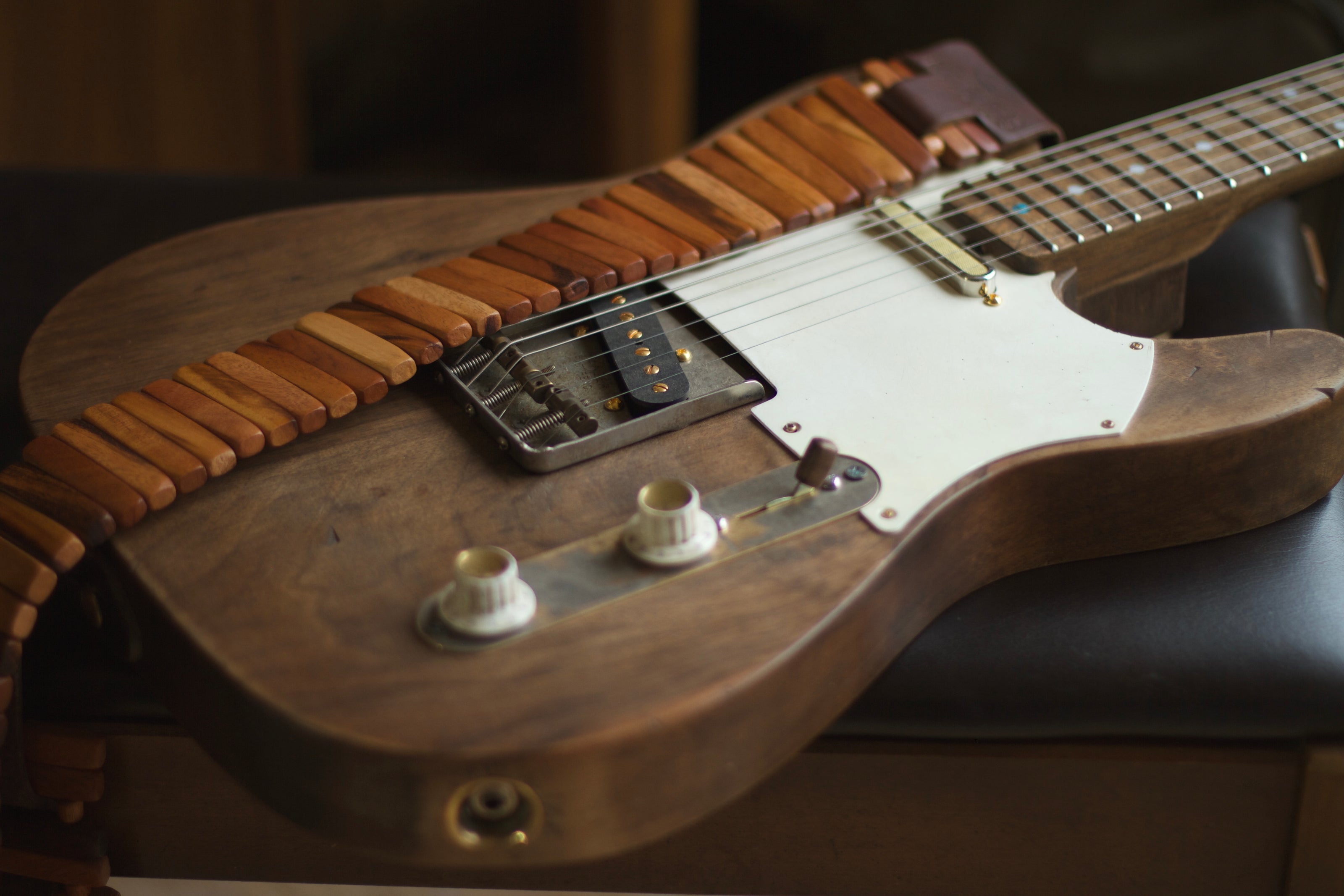 Tigerwood Solano Guitar Strap