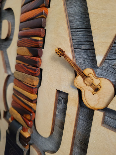 Cocobolo Solano Guitar Strap