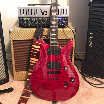 Cocobolo Revo Guitar Strap