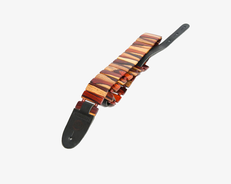 Cocobolo Revo Guitar Strap Revo Guitar Straps