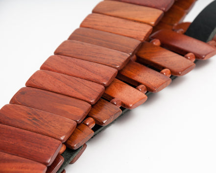 Mahogany Revo Guitar Strap