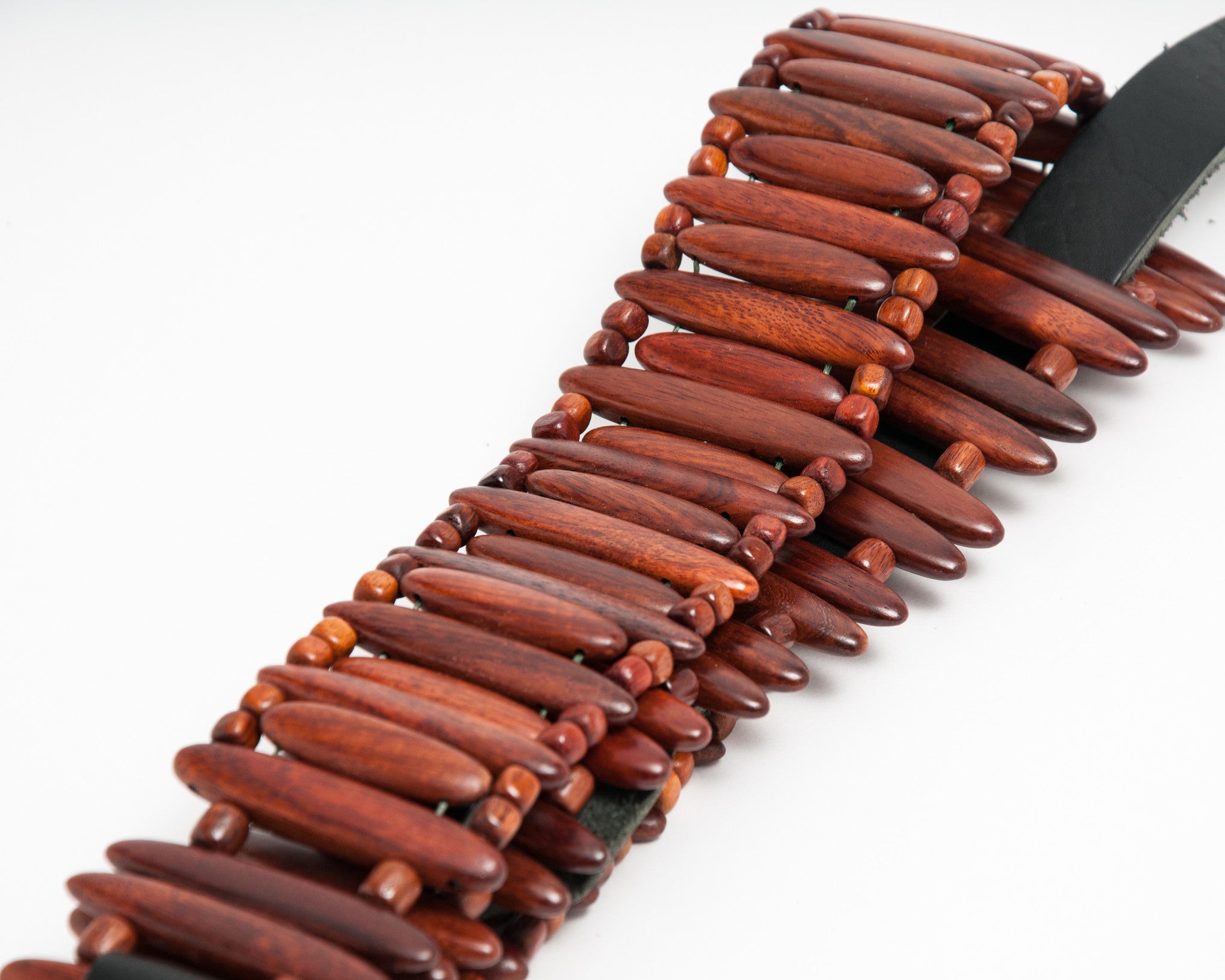 Mahogany Bullet Guitar Strap