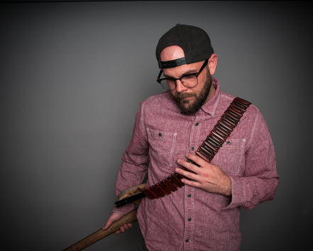 Rosewood Bullet Guitar Strap
