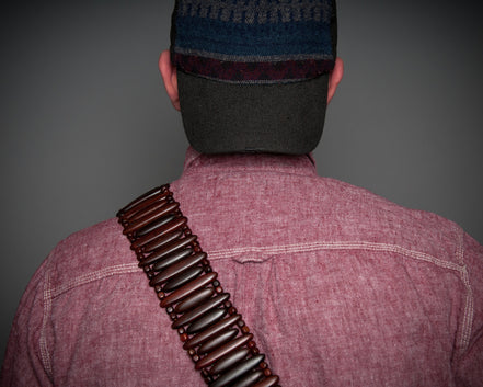 Rosewood Bullet Guitar Strap