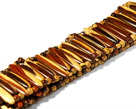 Cocobolo Bullet Guitar Strap