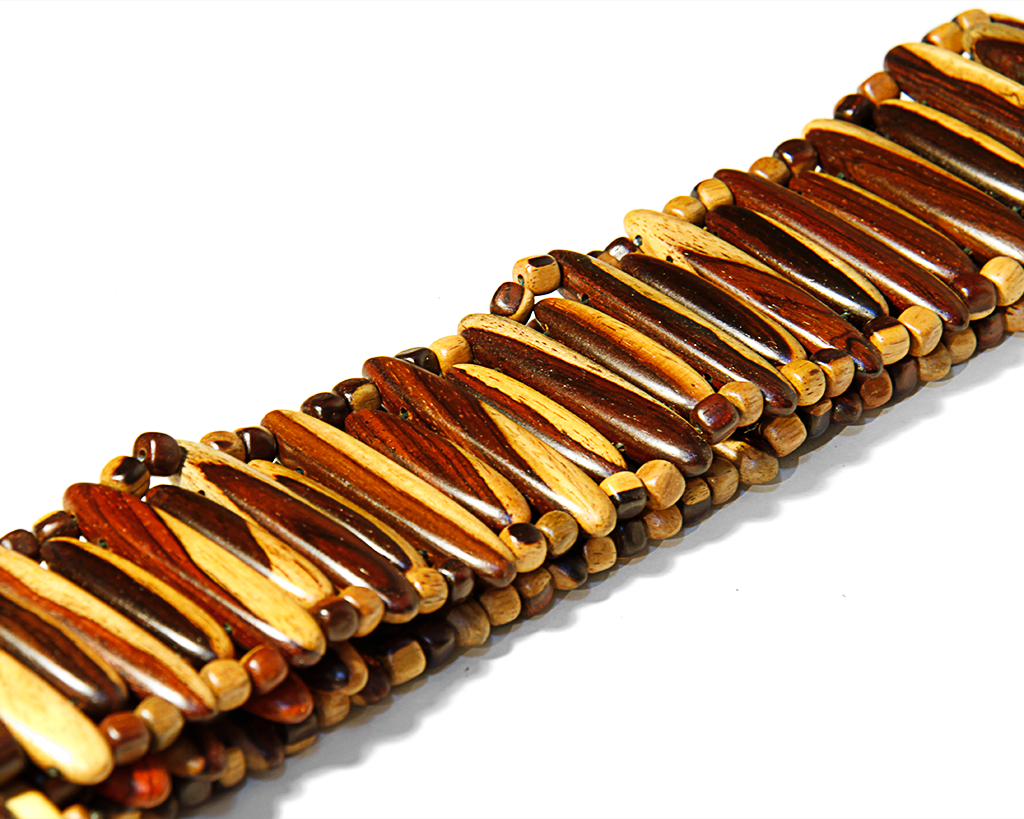 Cocobolo Bullet Guitar Strap