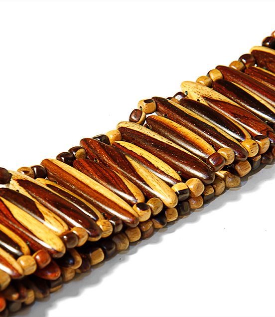 Cocobolo Bullet Guitar Strap