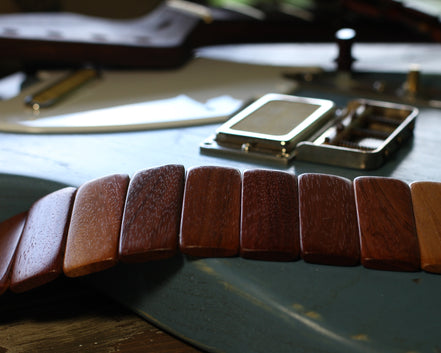Mahogany Revo Guitar Strap