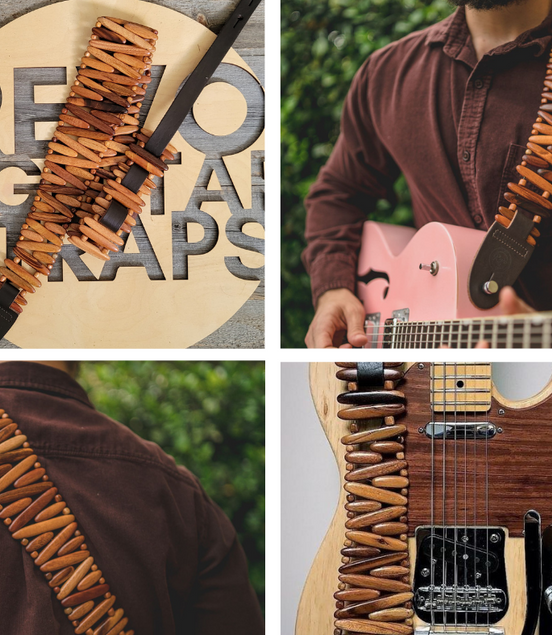 Tigerwood Gordo Guitar Strap