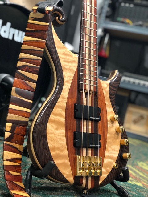 Cocobolo Revo Guitar Strap